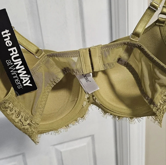 LINGaDORE Olive Bra  Lace Padded Runway Collection size 85C 32B - Picture 8 of 9